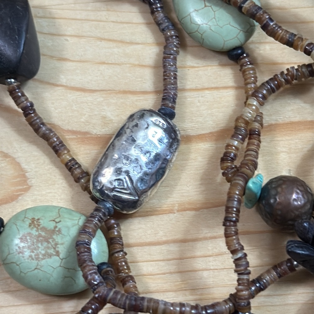 Bohemian Multi-Color Beaded Necklace Silpada - Picture 6 of 6